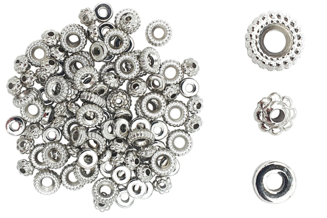 intercalaire métal bijoux - Perles Intercalaires - 10doigts.fr
