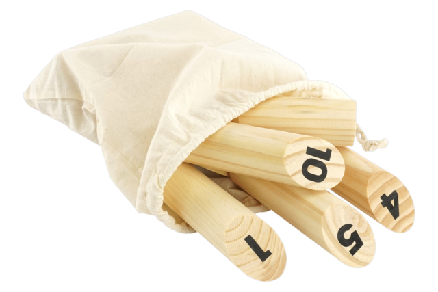 jeu de quille molkky - Jeux et Jouets en bois - 10doigts.fr