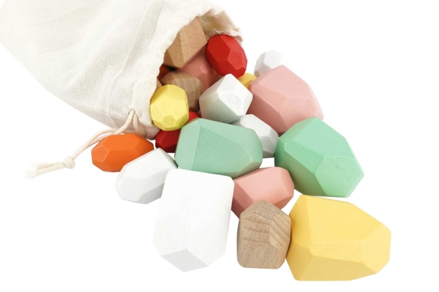 jeu equilibre rocher enfant - Jeux et Jouets en bois - 10doigts.fr