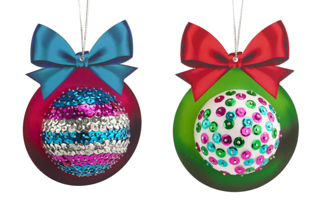kit atelier sequin noel - Boules de Noël DIY - 10doigts.fr