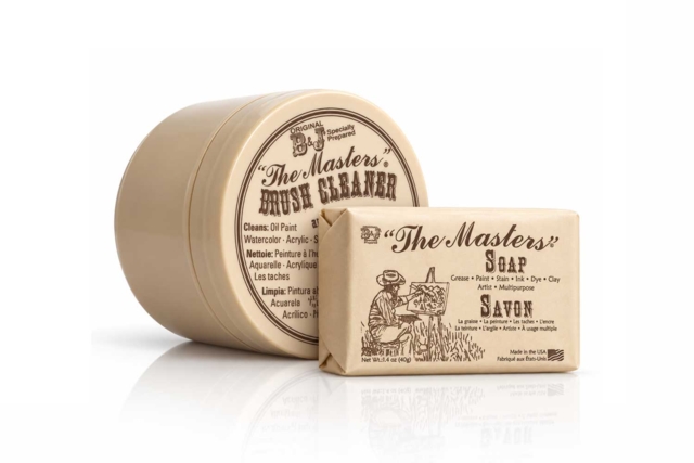 Kit nettoyant : savon pinceaux + savon mains - Équipement de l'artiste - 10doigts.fr