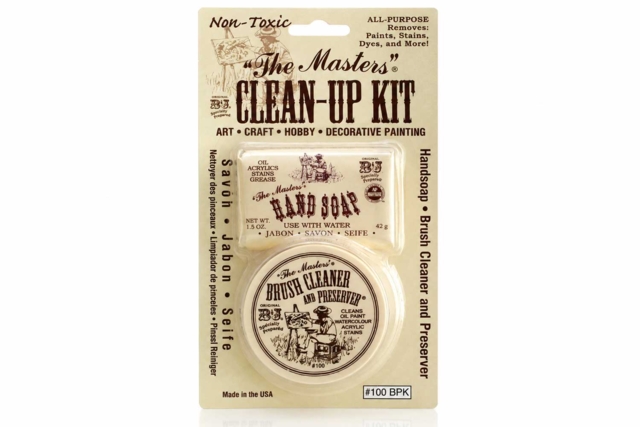 Kit nettoyant « The Masters » - Équipement de l'artiste - 10doigts.fr