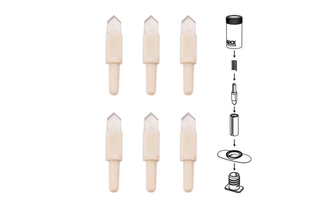 Lames de rechange pour cutter circulaire - 6 pièces - Cutters, massicot - 10doigts.fr