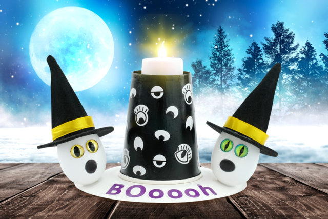 Le donjon maléfique - Accessoires créatifs Halloween - 10doigts.fr