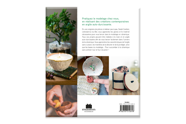 livre modelage et argile sans cuisson - Livres et Kits de modelage - 10doigts.fr