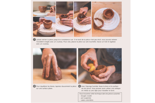 livre modelage sans cuisson - Livres et Kits de modelage - 10doigts.fr