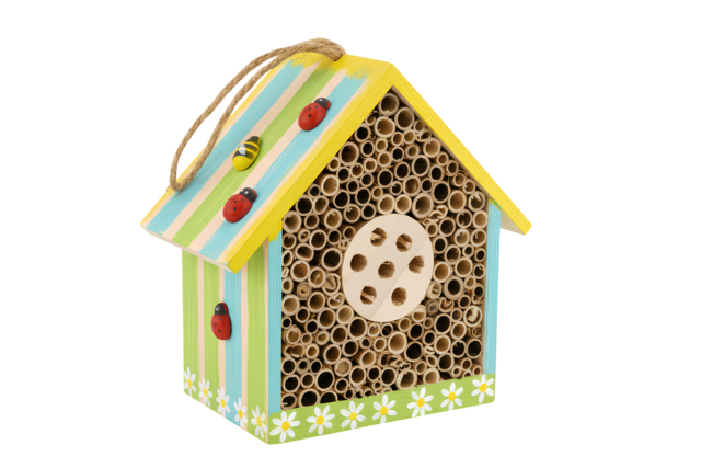 maison à insectes  - Nichoirs, mangeoires en bois - 10doigts.fr
