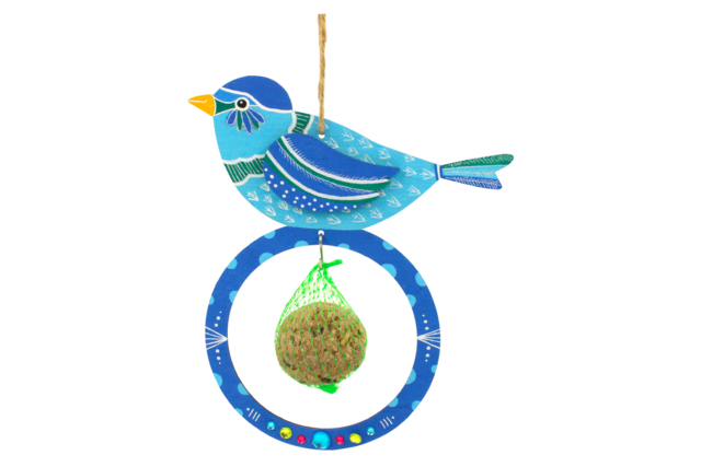 mangeoire oiseau activité enfants - Nichoirs, mangeoires en bois - 10doigts.fr