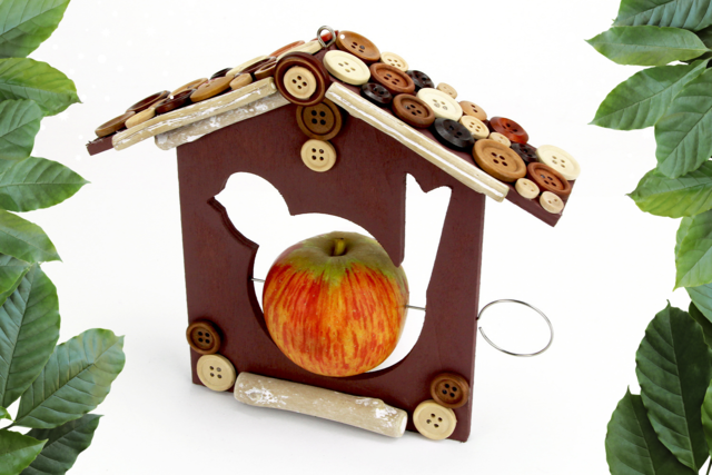 Mangeoire pour oiseaux - Décors nature - 10doigts.fr