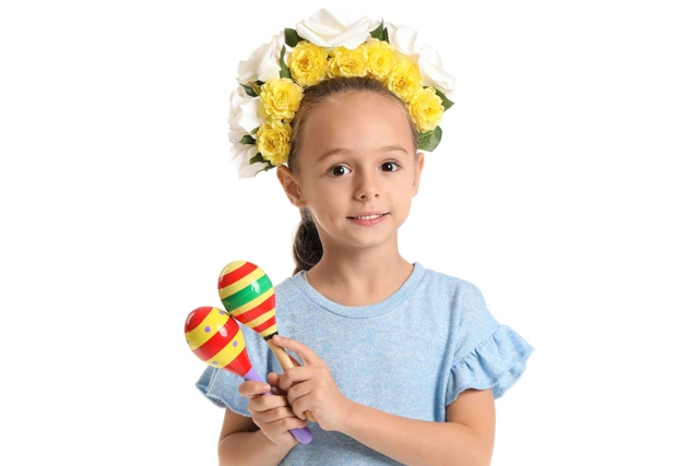 maracas pour enfant - Instruments en bois - 10doigts.fr