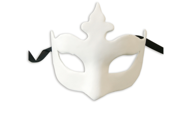 Masque vénitien 'couronne" - Masques de Carnaval - 10doigts.fr