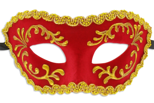 Masque Vénitien en papier comprimé - Masques créatifs enfants - 10doigts.fr