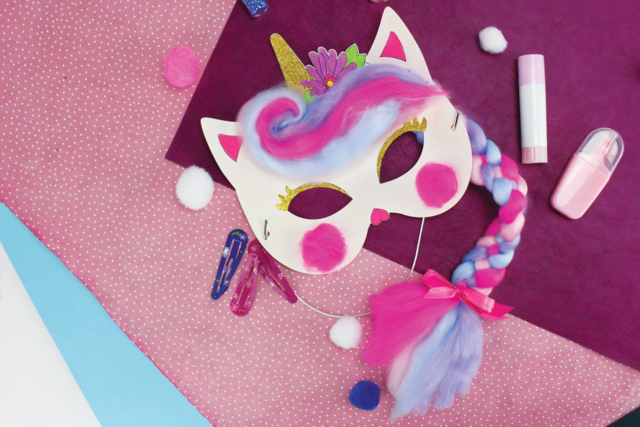 Masques Licorne - Couronnes et Chapeaux pour Carnaval : Loisirs Créatifs pour Enfants - 10doigts.fr