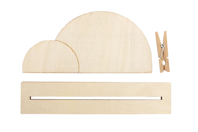 materiel Porte photo coccinelle en bois - Cadres photos en bois - 10doigts.fr