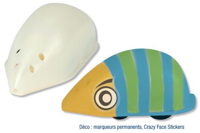 Mécanisme à friction pour pâtes SOFT et FOAM Clay : Rouleur - Outils de Modelage - 10doigts.fr
