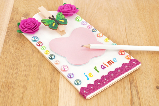 Mémo fleurs et papillons - Blocs notes - 10doigts.fr