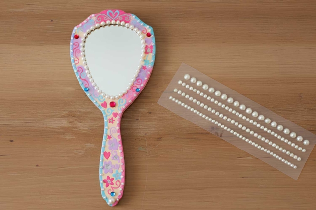 miroir de princesse - Miroirs à décorer - 10doigts.fr