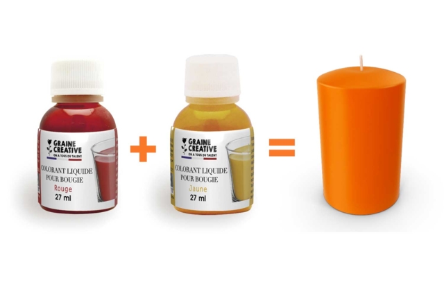 mix couleur colorant bougie - Parfums et Colorants Bougies - 10doigts.fr