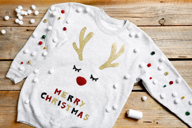 Mon pull de Noël - Transferts et Thermocollants - 10doigts.fr