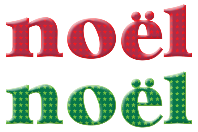 mot noel en bois - Déco en bois peints - 10doigts.fr