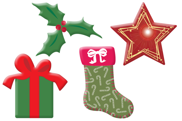 motifs de noel bois - Déco en bois peints - 10doigts.fr