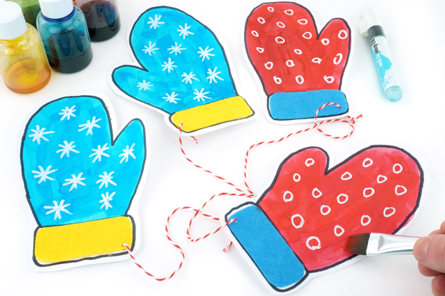 Moufles drawing gum et encre à dessiner - Encres liquides : la pureté de la couleur pour vos dessins - 10doigts.fr