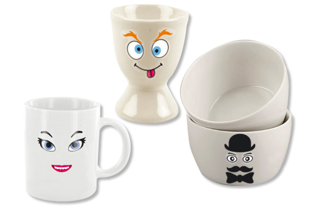 mug crazy face stickers - Gommettes yeux, visages et smileys pour des créations pleines d’expression - 10doigts.fr