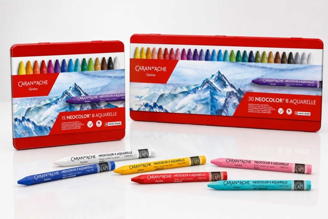 Neocolor™ II Aquarelle de Caran d’Ache - Pastels Beaux Arts - 10doigts.fr