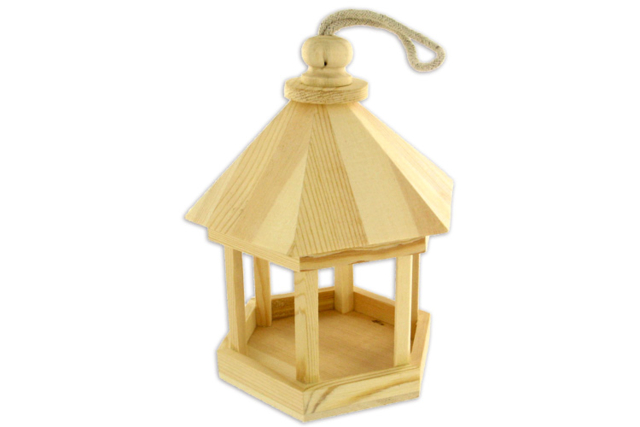 nichoir kiosque  - Nichoirs, mangeoires en bois - 10doigts.fr