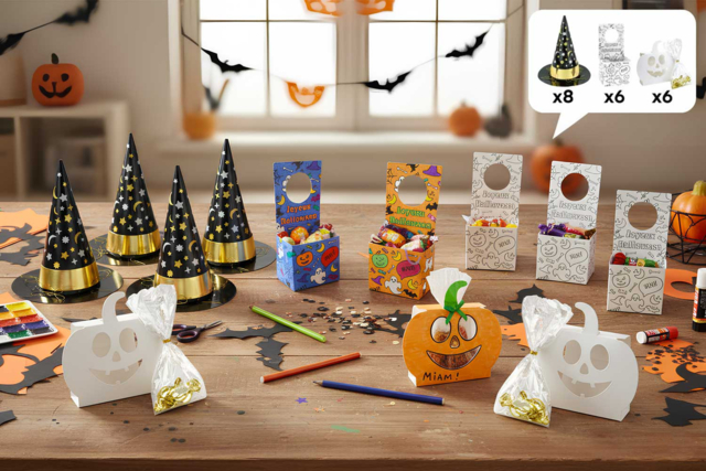 pack activités Halloween - Kits créatifs Halloween - 10doigts.fr