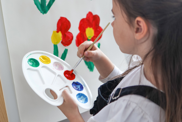 palette peinture enfants - Palettes et rangements - 10doigts.fr