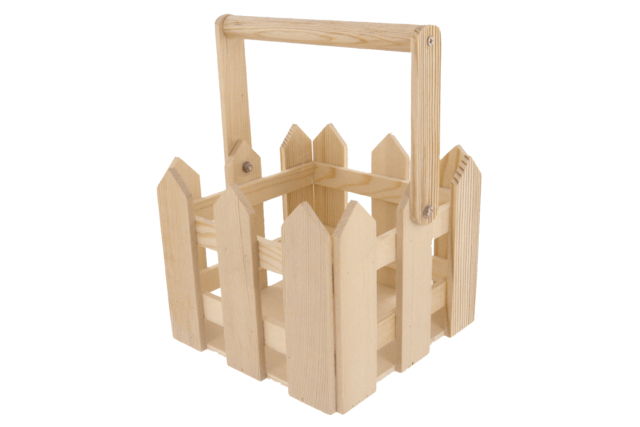 panier jardin en bois - Paniers en bois - 10doigts.fr