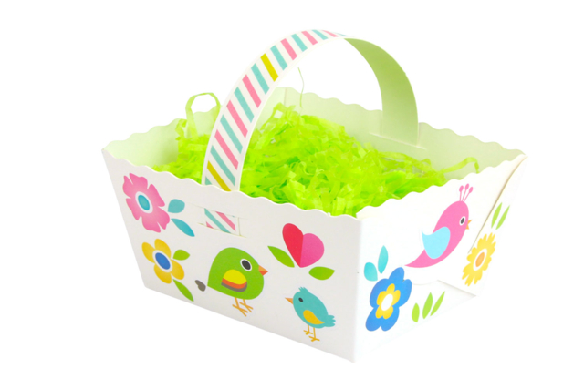 panier pâques - Des gommettes animaux pour créer et apprendre dès la maternelle - 10doigts.fr