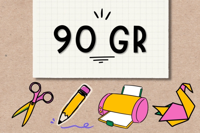 papier 90 gr - Papiers & carnets de dessin - 10doigts.fr