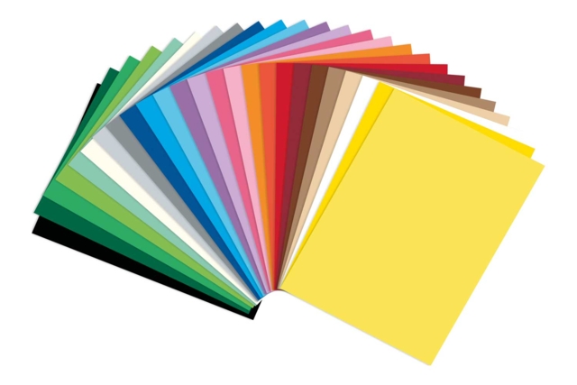 papier multicolore épais 300 gr - Papiers colorés - 10doigts.fr