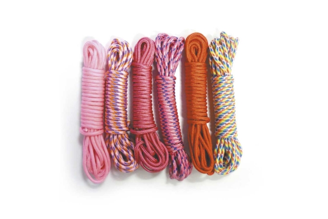 Paracord - 6 couleurs Amour - Paracordes - 10doigts.fr