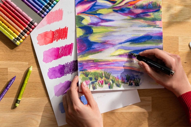 Pastels aquarelles Néocolor 2 - Pastels Beaux Arts - 10doigts.fr