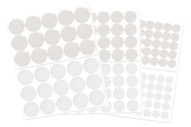 pastille velcrto adhésives - Velcro , scratch - 10doigts.fr
