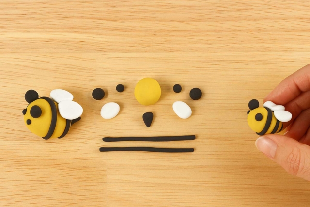 pâte à modeler jaune abeille - Pâtes à modeler autodurcissantes - 10doigts.fr