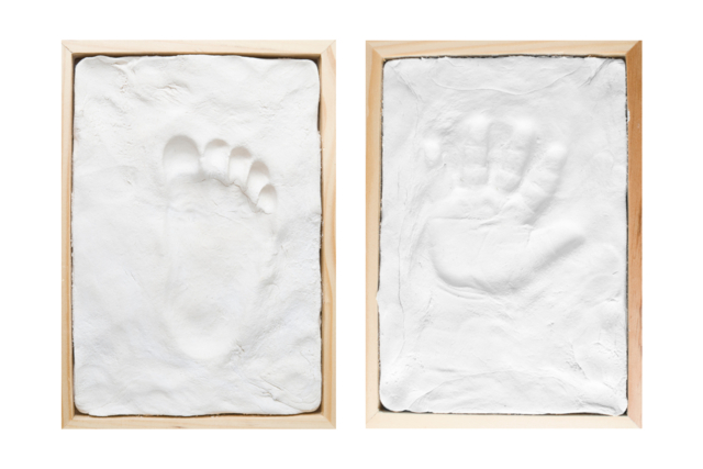 pâte procelaine autodurcissante empreinte main pied bébé - Pâtes à modeler autodurcissantes - 10doigts.fr