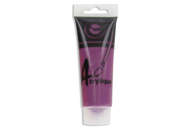 Peinture acrylique 75 ml - Violet - Peinture acrylique mate - 10doigts.fr