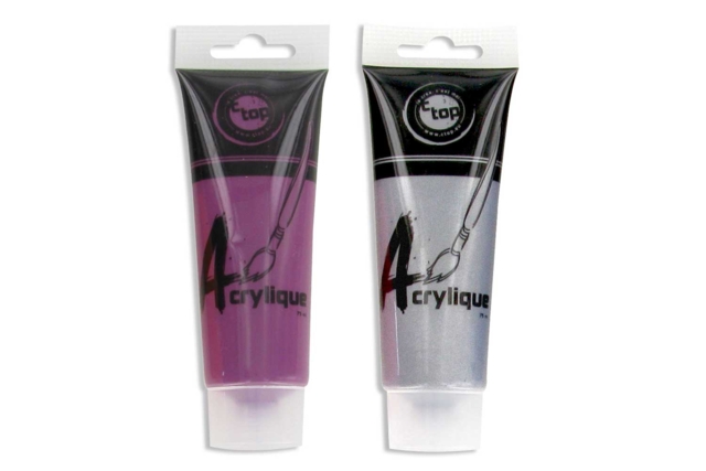 peinture ctop - Peinture acrylique mate - 10doigts.fr