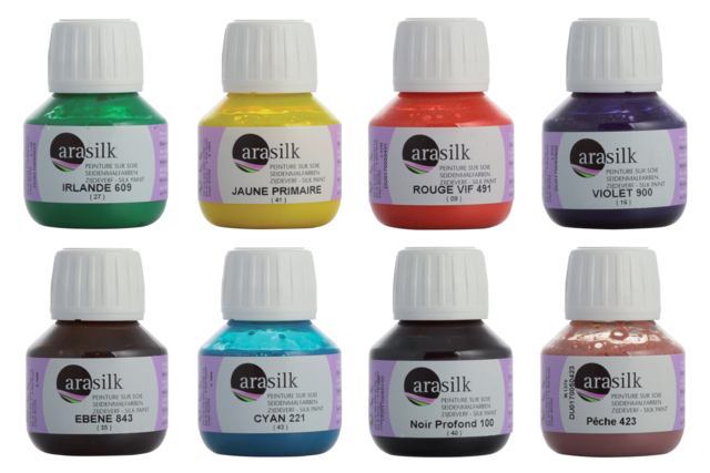 peinture pour soie - Peinture sur soie - 10doigts.fr
