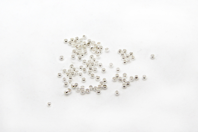 perles à écraser argent - Perles à écraser - 10doigts.fr