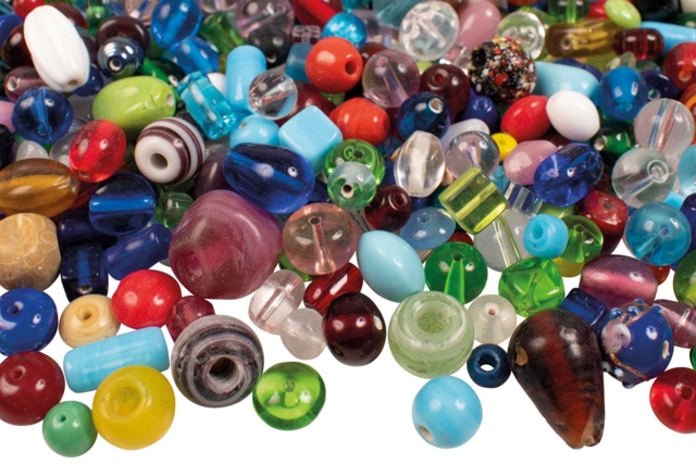 perles en verre mix - Perles Verre - 10doigts.fr