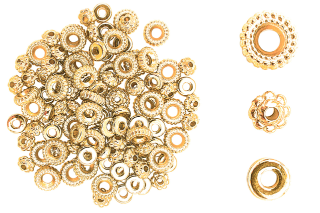 perles intercalaires or - Perles Intercalaires - 10doigts.fr