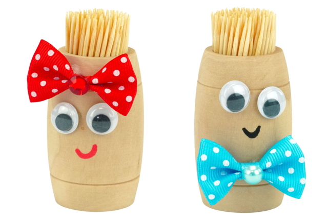 personnage cure-dents - Objets bois pour la cuisine - 10doigts.fr