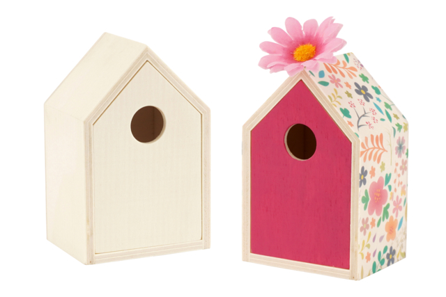 Petite maison en bois avec tiroir - Boîtes en bois - 10doigts.fr