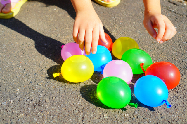 petits ballons - Jeux d’extérieur - 10doigts.fr