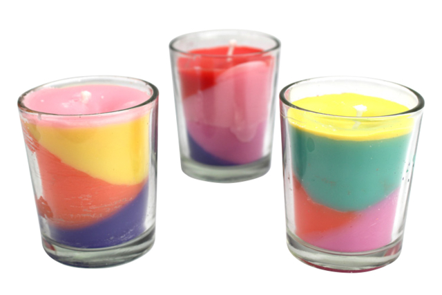 photophore bougie colorée - Parfums et Colorants Bougies - 10doigts.fr